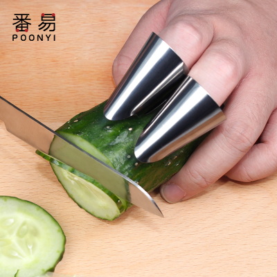 特价剥毛豆神器切菜护手器护指器不锈钢剥壳指套剥豆护指甲防切手