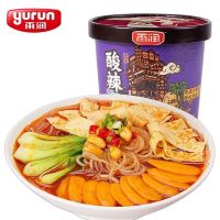 雨润(yurun) 酸辣粉桶装鲜香酸辣方便速食小吃夜宵美 酸辣粉130g*6桶