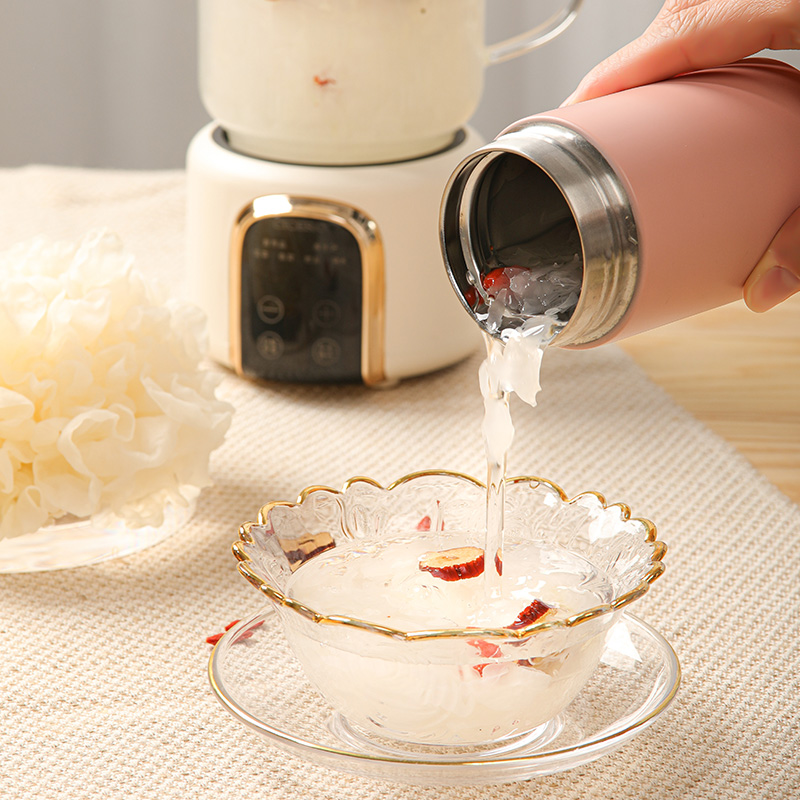 黄金果农有机高山银耳礼盒275g送礼银耳干货枸杞红枣冰糖企业团购礼品高清大图