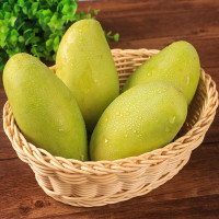 雉鲜生 广西百色小台农芒果 10个装 单果50g起 新鲜水果 鸡蛋芒给
