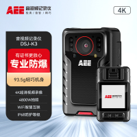 AEE记录仪DSJ-K3 4K高清红外4800万像素便携随身现场记录128GWIFI