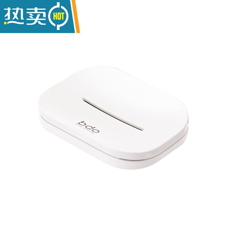 敬平欧式皂托香皂盒肥皂手工皂盒个性创意沥水卫生间可爱肥皂盒 白色高清大图