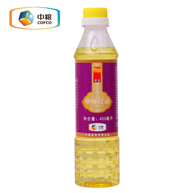 中粮福临门悦润亚麻籽油400ml