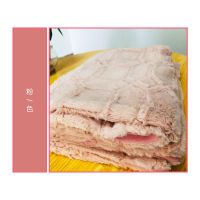 绒毯床单单人双层毯子抱枕两用毯子地上绒毯子冬天被子加厚保暖