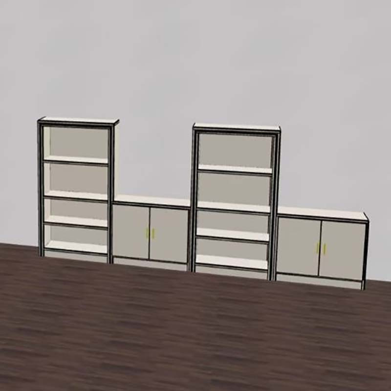 大嘉展示柜多层实木板800*295*1500mm