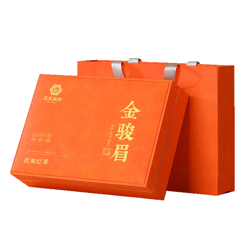 花家盛世 伴手礼红茶金骏眉256g 高山茶源自然醇香 健康养生礼盒装