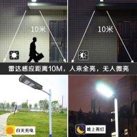太阳能灯户外庭院灯超亮防壁灯家用新农村照明路灯人体感应灯