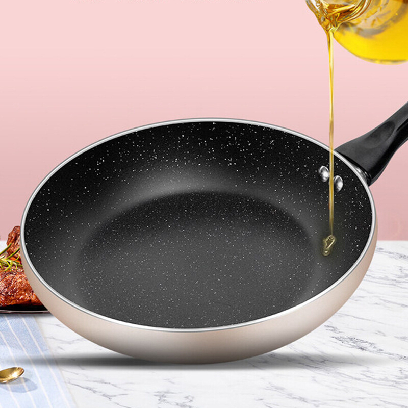 美的midea平底锅不粘锅多功能无盖煎锅烙饼锅家用24cm煎蛋神器cj24fry