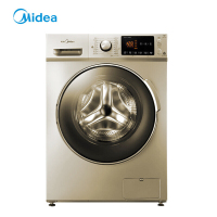 【99新】美的(Midea) MG90-14133WDXG 变频电机 9KG WiFi控制 家用全自动滚筒洗衣机金色