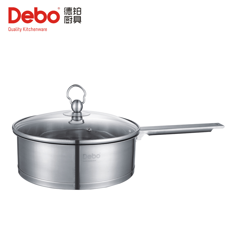 德铂 DEP-300 格林堡 不锈钢套装锅 银色