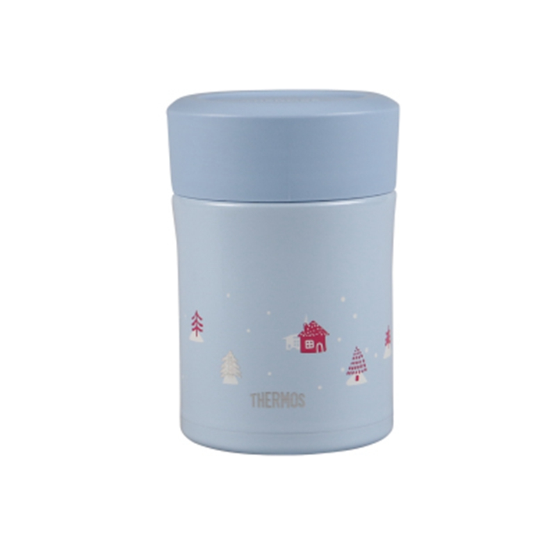THERMOS膳魔师蓝色雾森系列不锈钢 470ml 焖烧罐TCLA-470-S BL (BF)