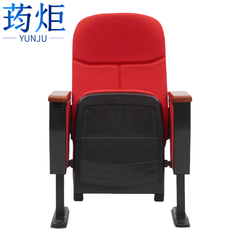 荺炬礼堂椅带写字板把高清大图