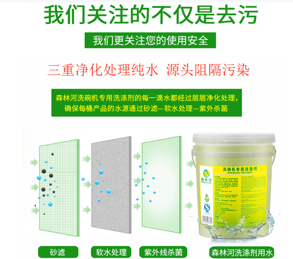 亿民洗碗机洗涤剂20kg高清大图