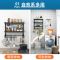 卫生间置物架不锈钢毛巾架免打孔家用浴室用品置物架壁挂收纳