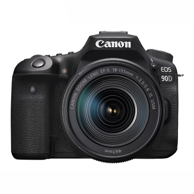 佳能(Canon) EOS 90D(18-135mm)数码单反相机 单镜头套装 约3250万像素