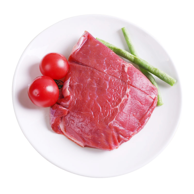 伊赛(yisai)谷饲原切牛腿肉*1袋装 300g 清真牛肉 国产新鲜高清大图
