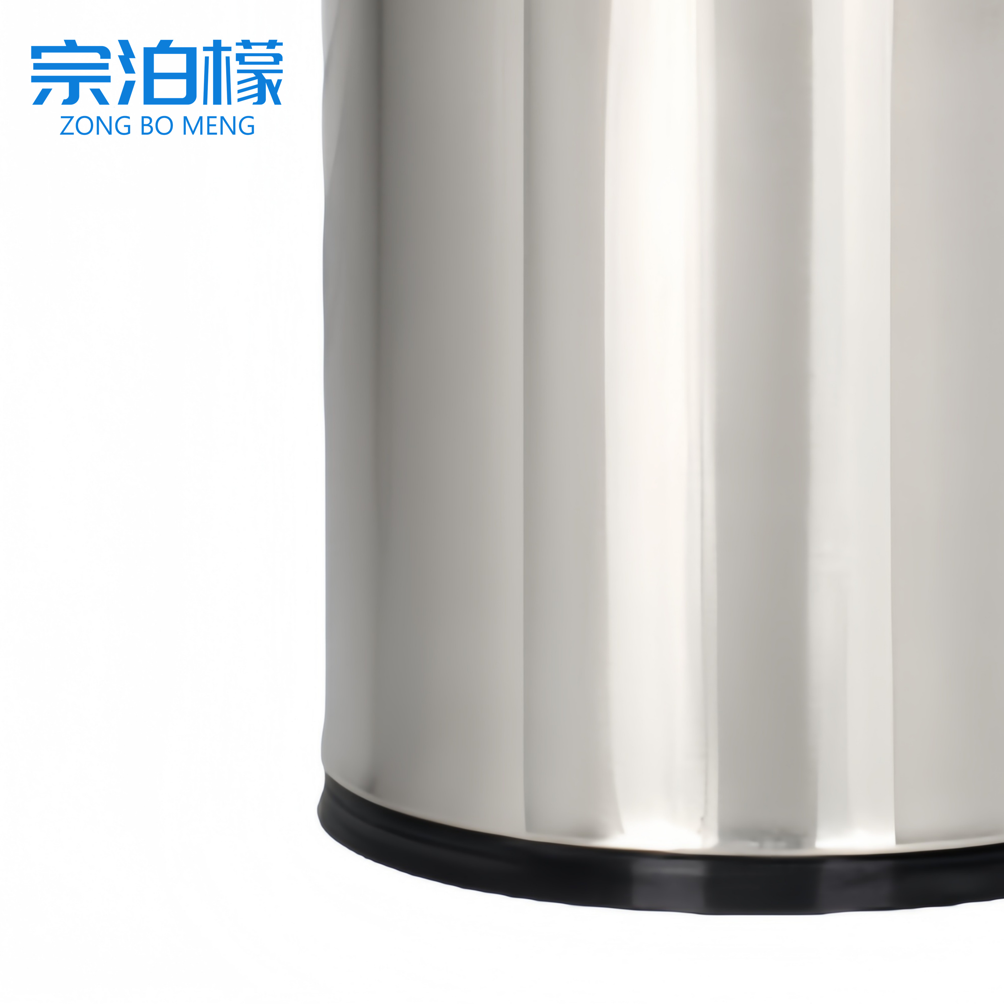 宗泊檬不锈钢垃圾桶高清大图