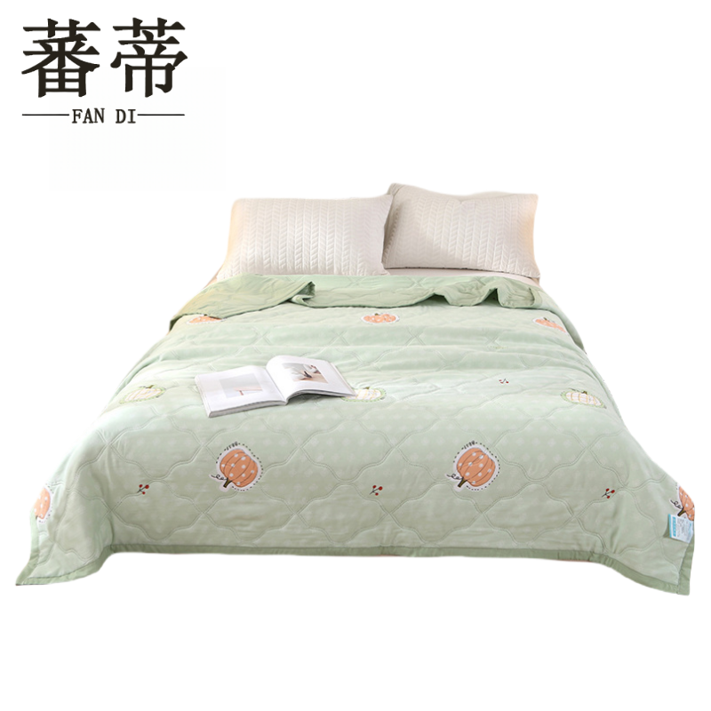 蕃蒂夏凉被夏被空调被 条高清大图