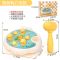 捶我鸭打地鼠[锤子] 打地鼠玩具幼儿益智0-1一2岁半宝宝男女孩六个月婴儿童4早教敲打3