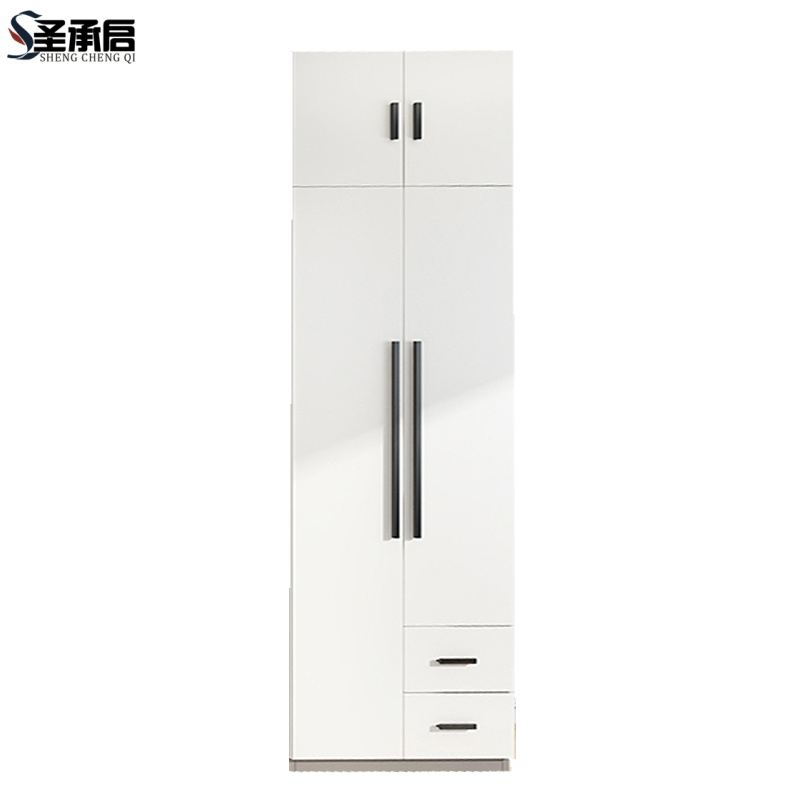 圣承启木质衣柜2门台高清大图