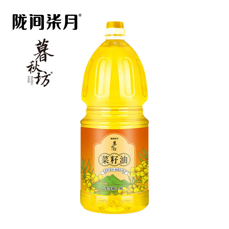 陇间柒月·暮秋坊菜籽油 1.8L