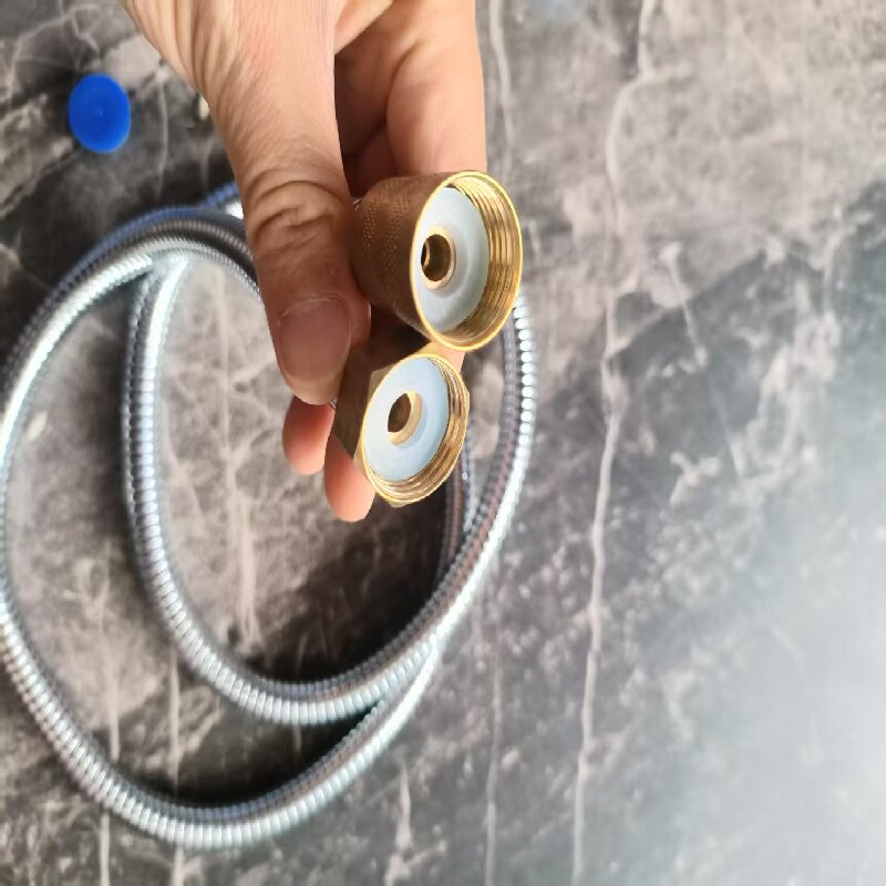 国标四分接口大流量钢丝软管1.5米 单位/条高清大图