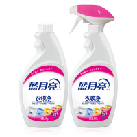 蓝月亮衣领净组合深层去渍喷雾型衣领净500g*1瓶+瓶补500g*1瓶