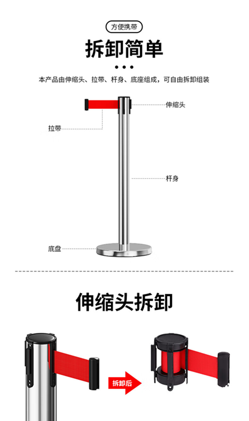 喜来邦(XILAIBANG) 一米栏杆(2米线)高清大图