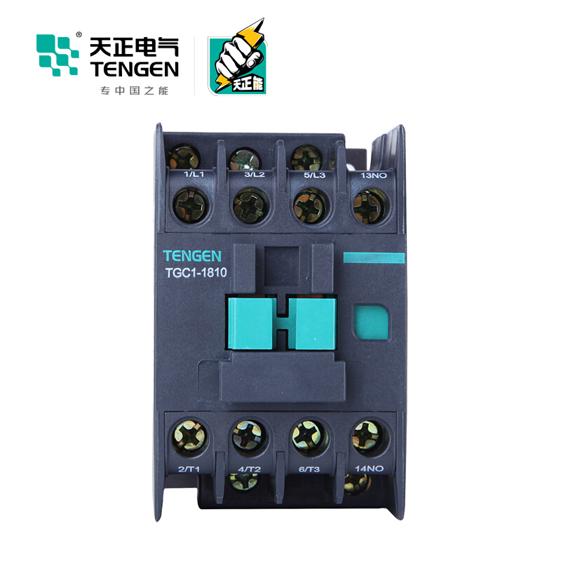 天正电气 TGC1-1810 380V 50Hz 3NO 1NO 3P 02010180062 交流接触器