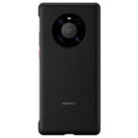 华为(HUAWEI)mate40Pro 5G手机壳原装保护套智能翻盖休眠视窗皮套 高档商务防摔全包手机壳手机套原装正品