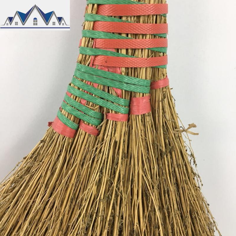 植物铁扫把扫帚学校家用棕扫帚庭院工地手工大扫帚工厂单位 三维工匠高清大图