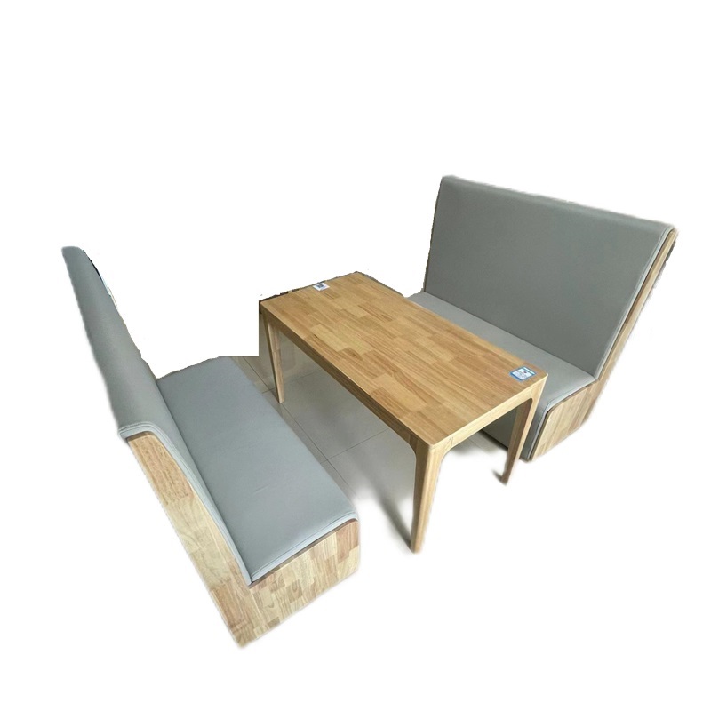 毕氏家具 卡座式餐桌椅 1400*2100*800mm 套高清大图