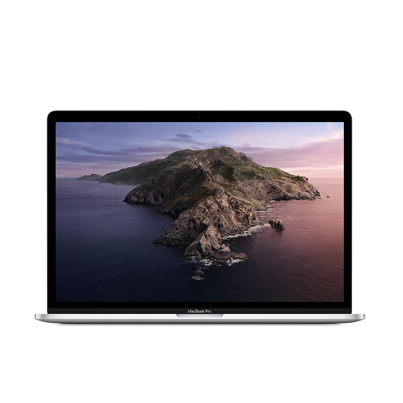 2019款 新品 Apple MacBook Pro 13.3英寸 笔记本电脑 i5 1.4GHz 8GB 128GB 轻薄本 有触控栏 银色 MUHQ2CH/A高清大图