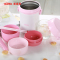 膳魔师(THERMOS)婴童保鲜盒正品多功能保温食物罐三层便当盒饭盒附赠筷子杯袋JBC-803L