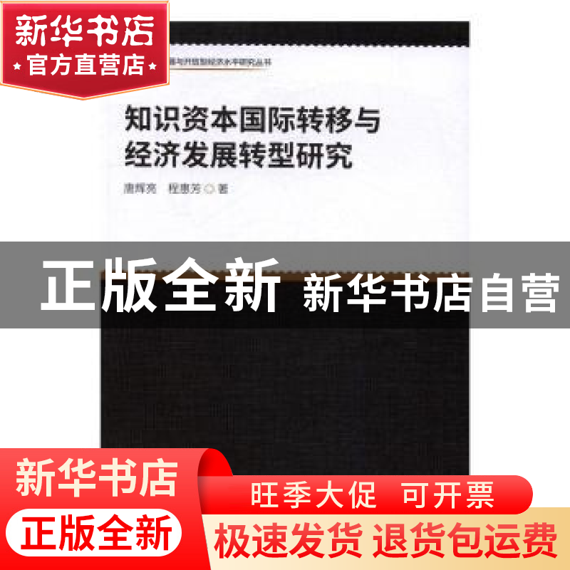 正版 知识资本国际转移与经济发展转型研究 唐辉亮程惠芳 编 中国高清大图