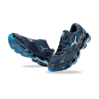 Mizuno/美津浓专业 减震支撑慢跑鞋男士橡胶底跑步鞋WAVE PROPHECY 8 J1GC190003