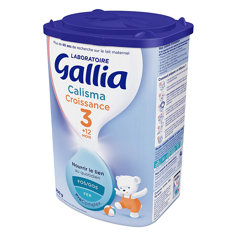 法国进口 佳丽雅Gallia 3段奶粉 经典配方成长奶粉 12个月以上900g高清大图