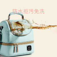 babycare 妈咪包单肩背奶包 便携式母乳储奶包蓝冰冷藏保鲜袋奶瓶保温包 莫夫迷彩