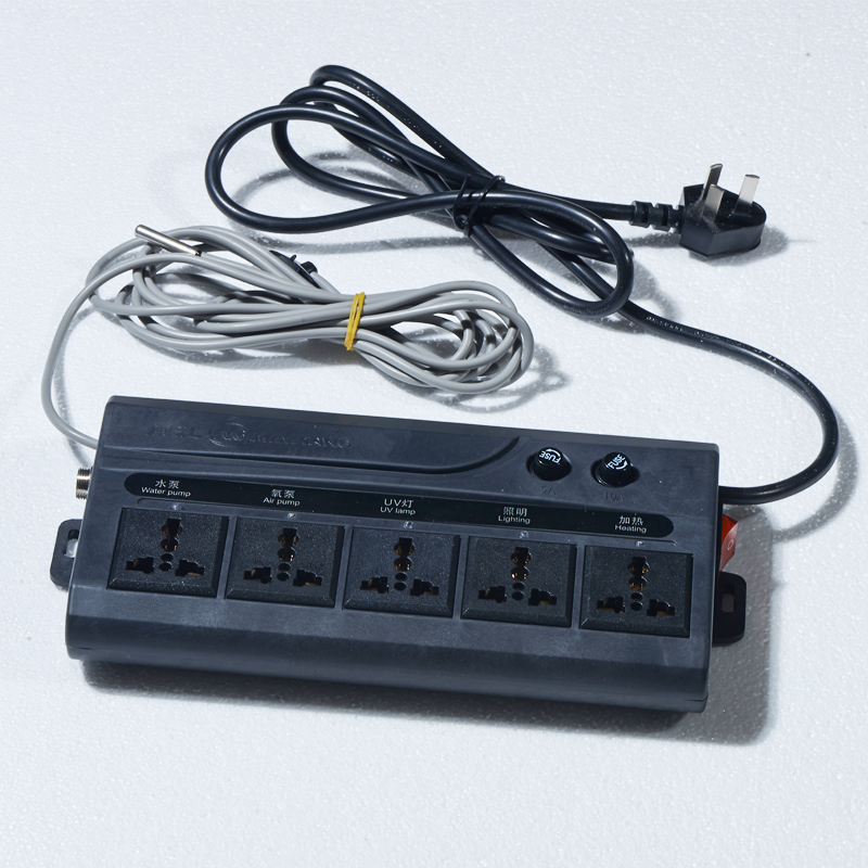 闽江原装原厂配件鱼缸水族箱配件水族专用插排水族鱼缸智能控制器