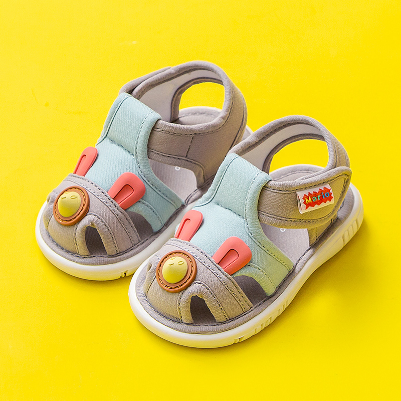 幸福玛丽cheerfulmario小童宝宝凉鞋步鞋夏儿童防滑软底鞋子0一12岁