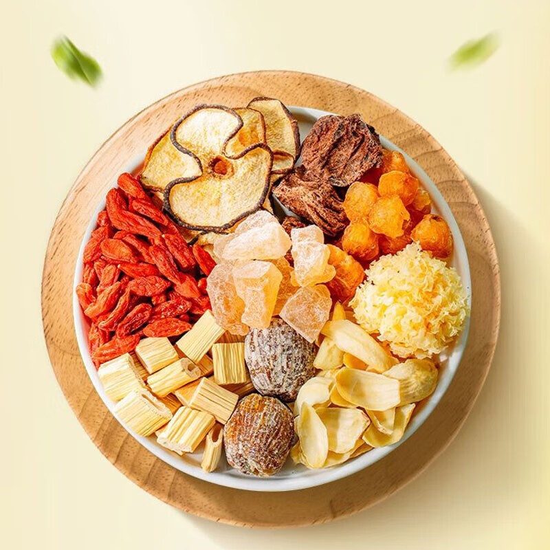 拍2发3 北京同仁堂 小吊梨汤调味茶冰糖乌梅百合枸杞雪梨银耳绿茶冰糖大枣茶养生茶官方正品高清大图