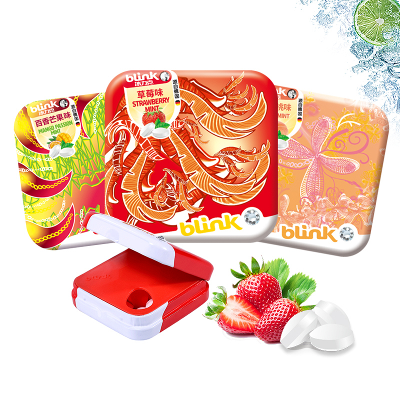 冰力克薄荷糖三口味15g3