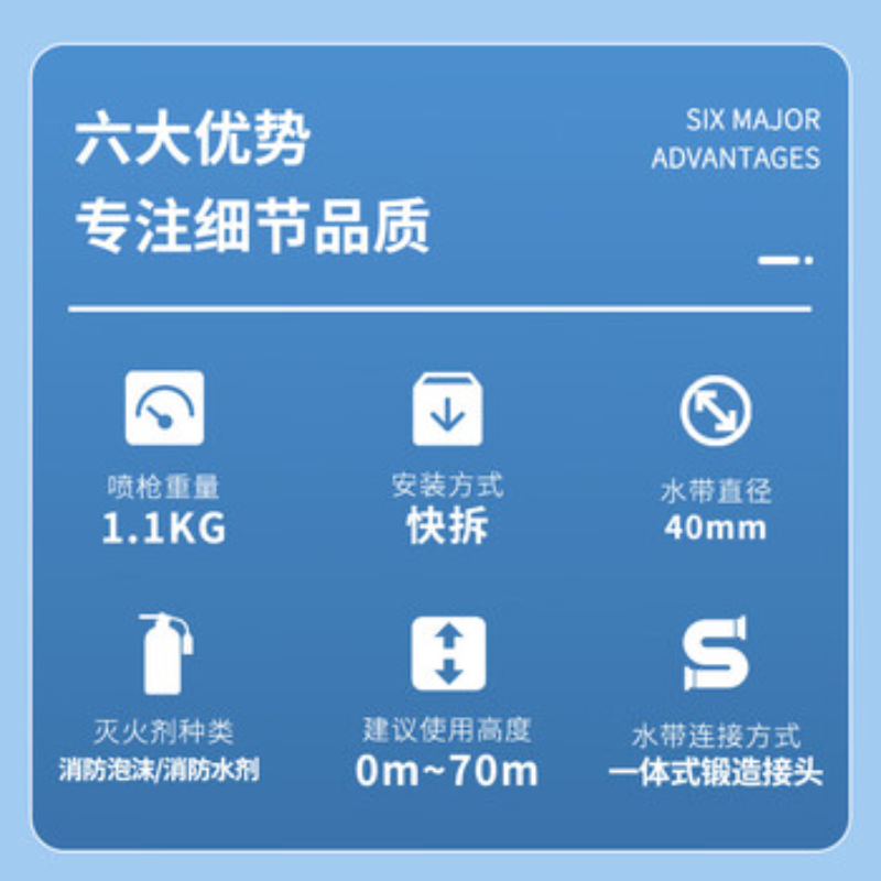 大疆创新(DJI) 挂载配件FlyCart 100消防水枪高清大图