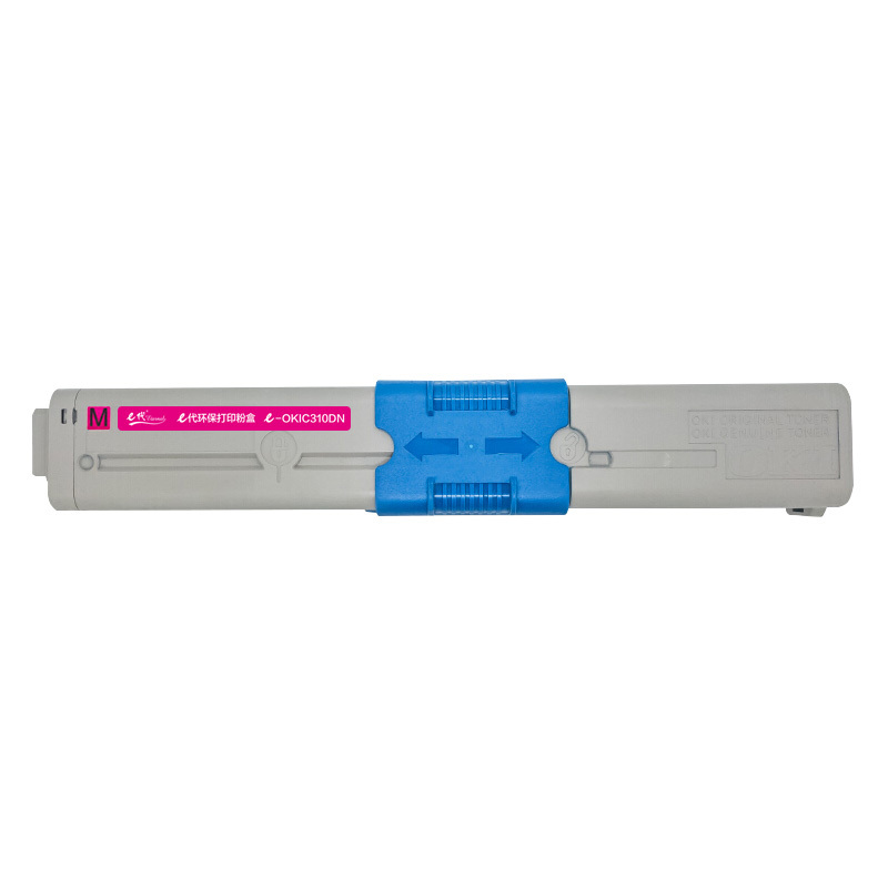 e代经典e- OKI C310红色粉盒适用C331DN C530dn/M561/C310dn墨粉盒彩色
