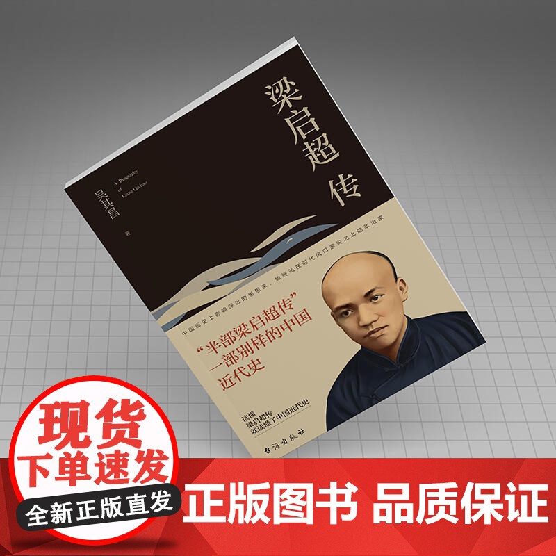 梁启超传 被誉为“中国精神之父” 是中国近代史上一位百科全书式的人物 读懂梁启超就可以读懂中国近代史当代文学人物传记高清大图