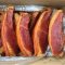 正宗特产五花土猪后腿腊肉500g农家猪肉柴火烟熏咸肉 五花腊肉[瘦肉较多] 1斤