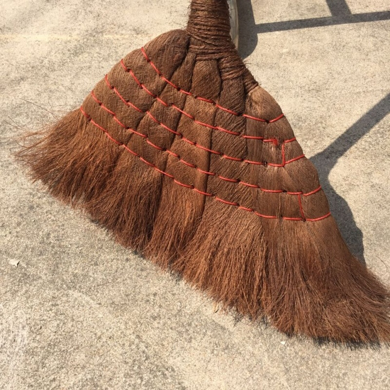 企购优品 优质木柄棕扫把 杆长105cm 单位:把