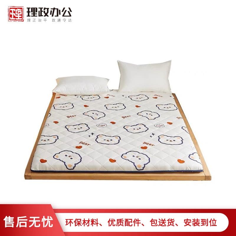 [理政]家居床垫 天然环保 丝棉床垫 简约现代 单双人床垫 8公分 1.5米图片