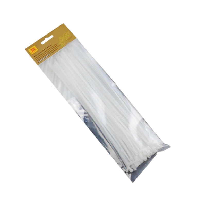 波斯(BOSI)自锁式尼龙扎带(白色 4×300mm)包高清大图