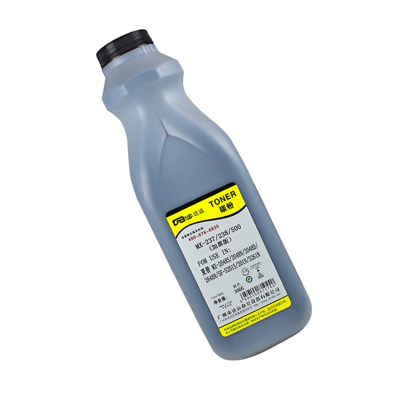 科思特 夏普MX-237/238/500(300G)加黑版 瓶装粉 适用Sharp 2048S/2048N/2048D高清大图